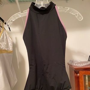 black Mariia leotard// size small// high neck